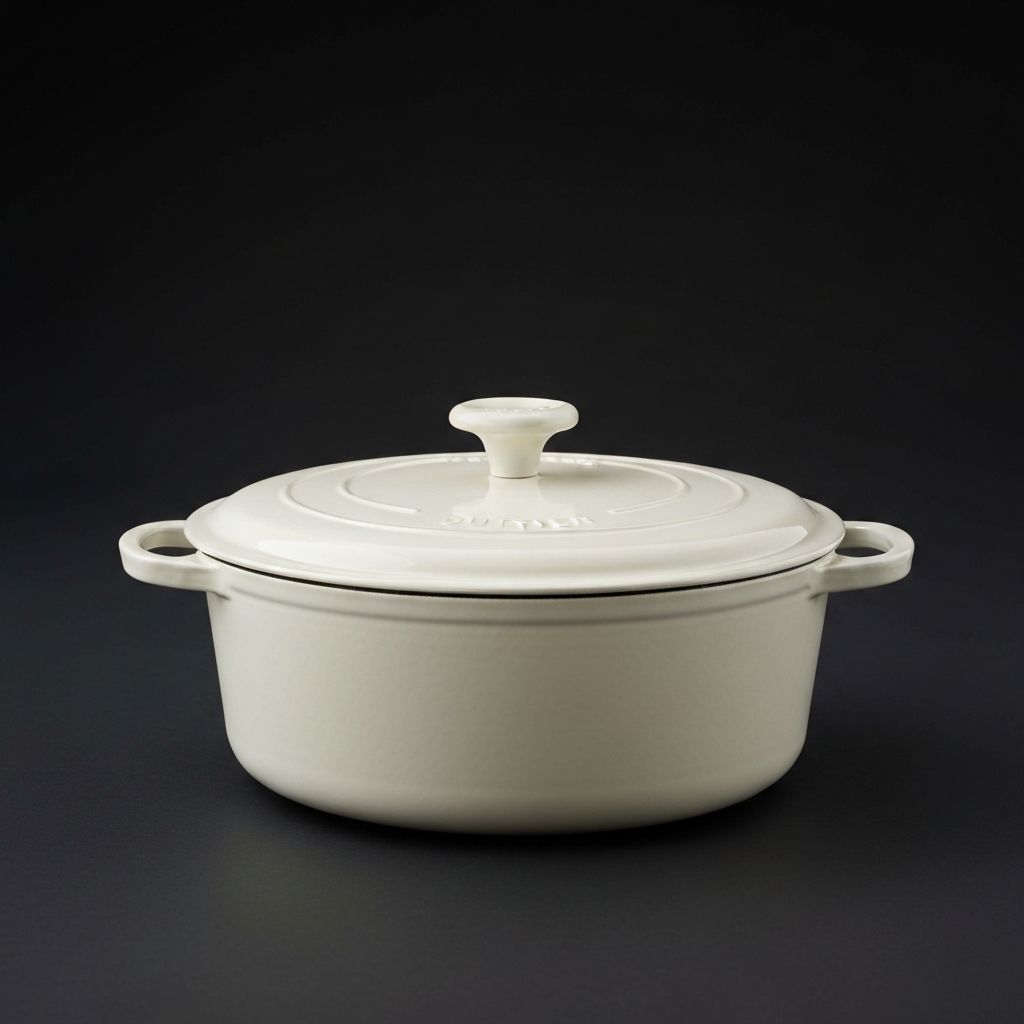 Crofton 6-Quart Enameled Cast Iron Dutch Oven
